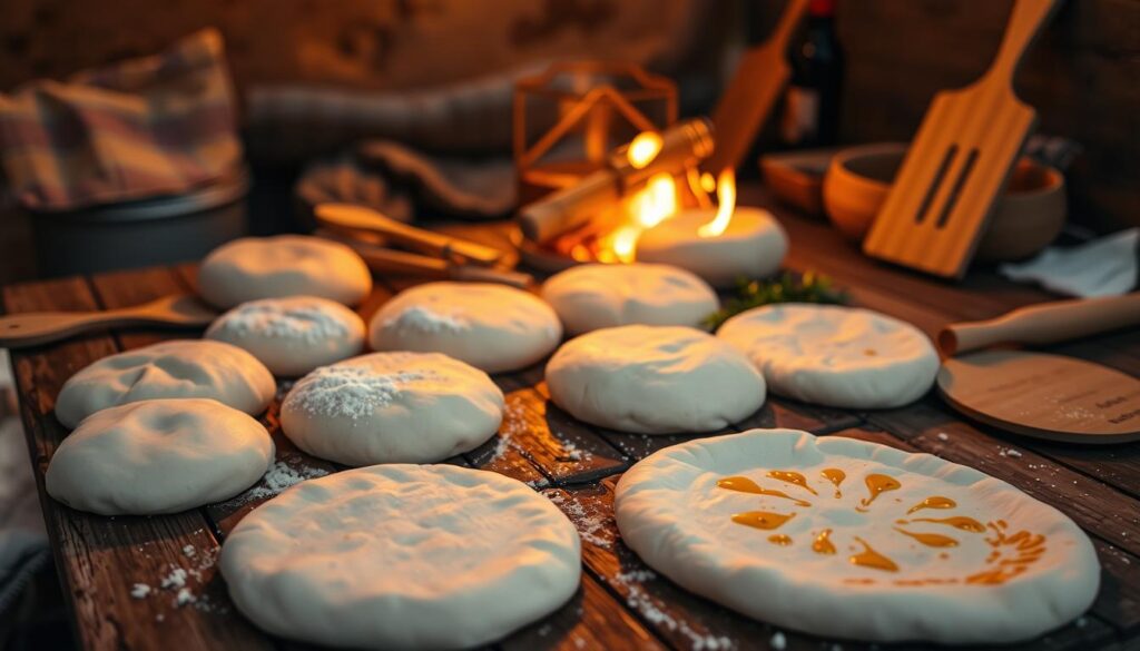 Camp Pizza Dough Selection