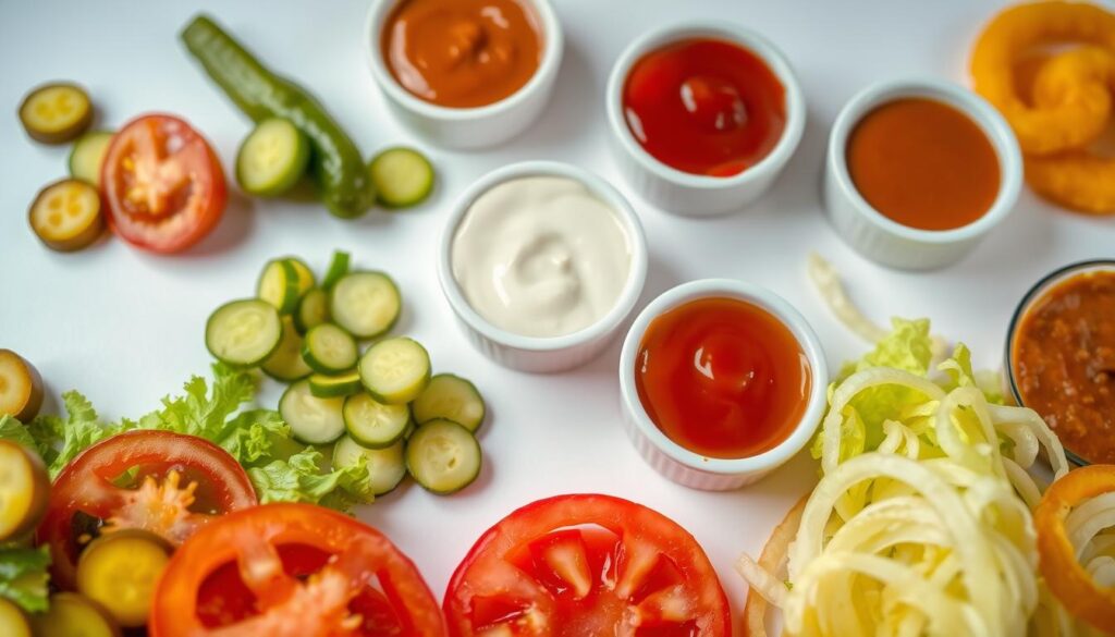 Smashburger Toppings and Sauces
