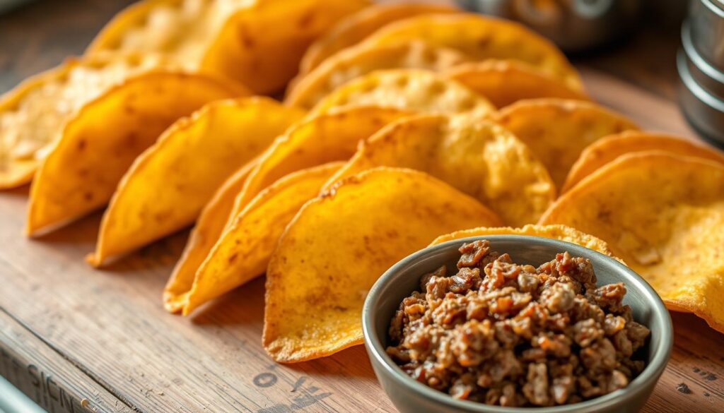 Taco Shells Preparation