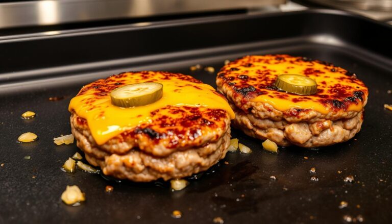 smash burgers on blackstone